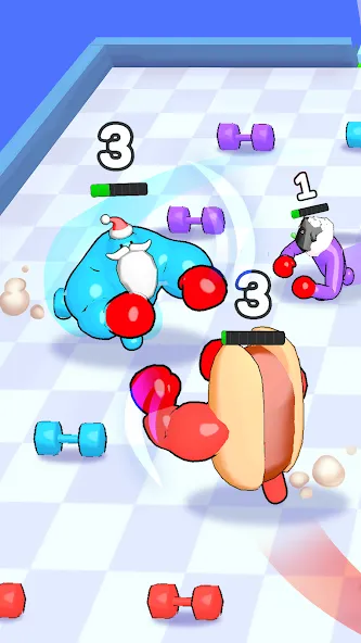 Punchy Race: Run & Fight Game (Панчи Рейс) [МОД Все открыто] Screenshot 4