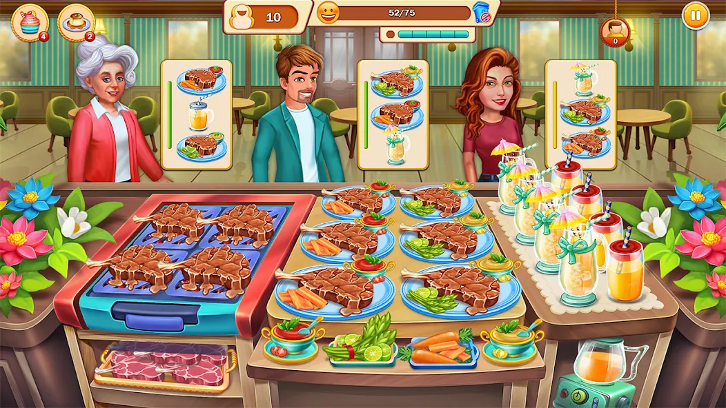 Food Cooking: Chef Restaurant [МОД Все открыто] Screenshot 2