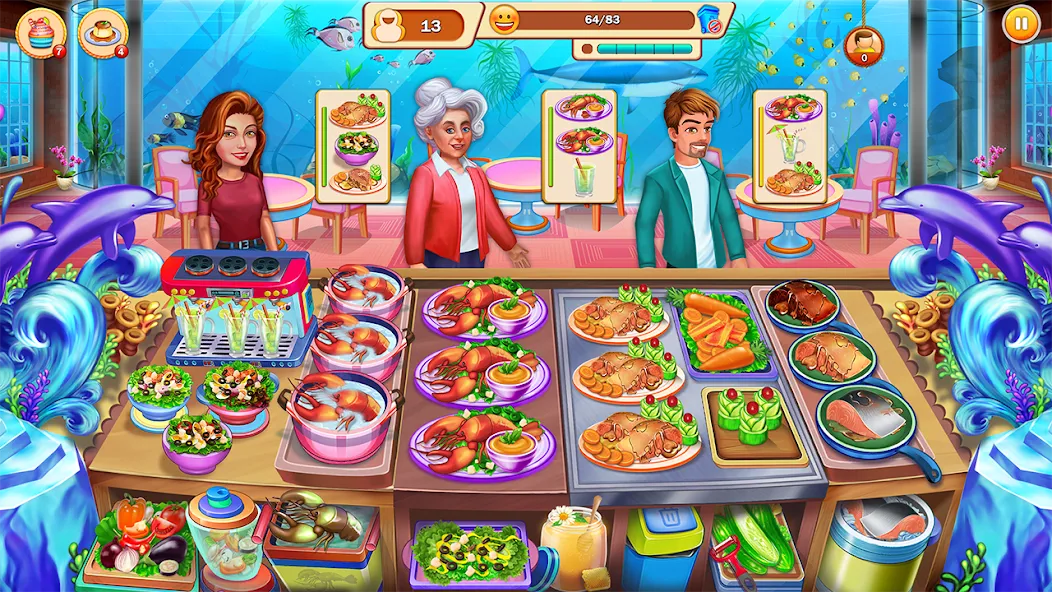 Food Cooking: Chef Restaurant [МОД Все открыто] Screenshot 4