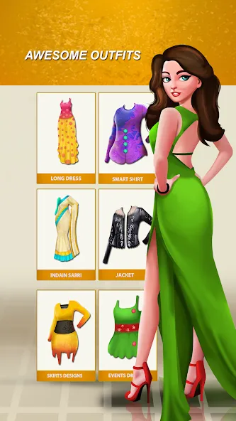 Girls Dress Up: Makeup Games [МОД Unlimited Money] Screenshot 3