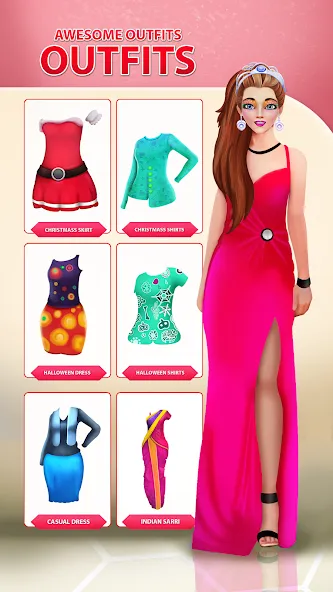 Girls Dress Up: Makeup Games [МОД Unlimited Money] Screenshot 4