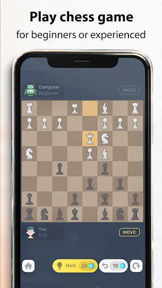 Chess: Classic Board Game [МОД Бесконечные монеты] Screenshot 4