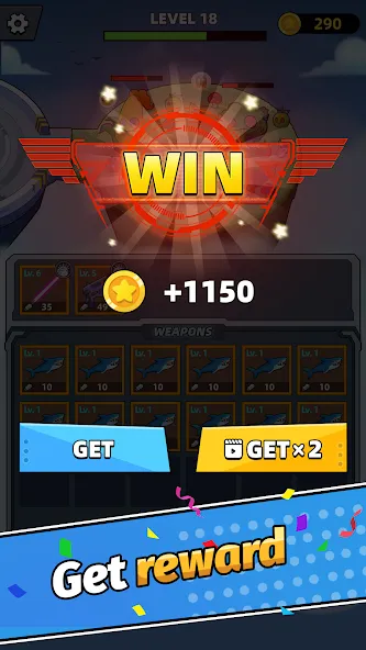 Merge Weapons：Air Island TD [МОД Unlimited Money] Screenshot 5