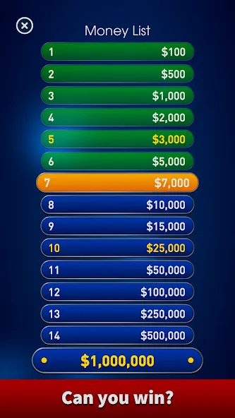 Millionaire 2024 Trivia Quiz [МОД Бесконечные деньги] Screenshot 4