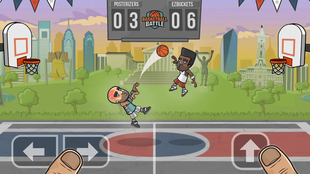 Basketball Battle [МОД Бесконечные деньги] Screenshot 1