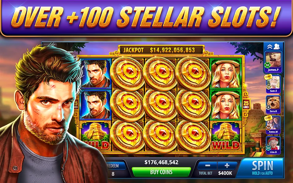 Take 5 Vegas Casino Slot Games (Тейк 5 Вегас Казино Слот игры) [МОД Unlimited Money] Screenshot 1