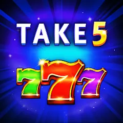 Скачать взлом Take 5 Vegas Casino Slot Games (Тейк 5 Вегас Казино Слот игры)  [МОД Unlimited Money]