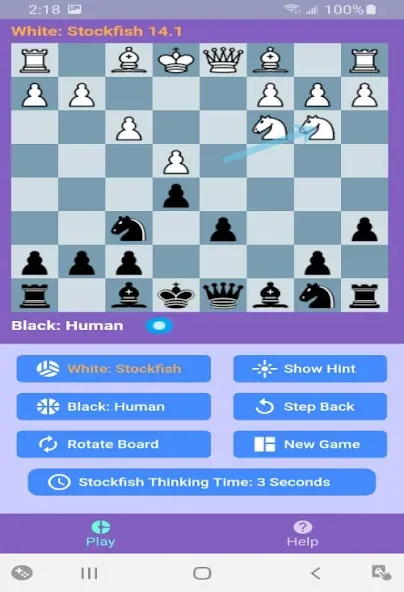 Chess With Stockfish 16 [МОД Много монет] Screenshot 2