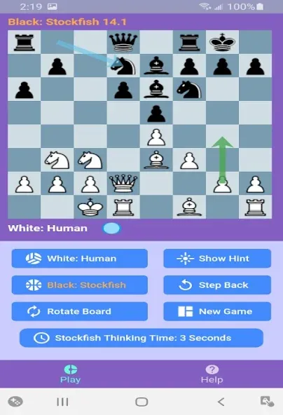 Chess With Stockfish 16 [МОД Много монет] Screenshot 3