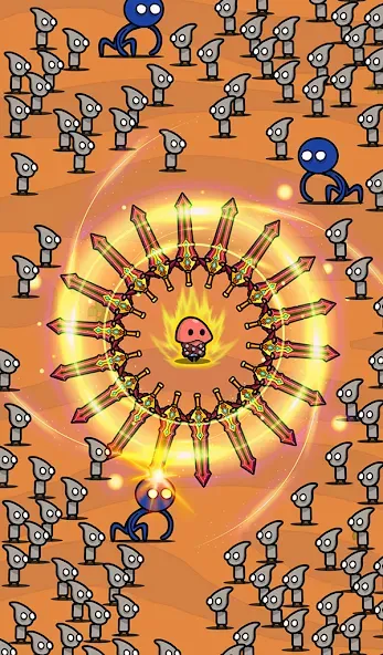 Little Hero: Survival.io (Литл Хиро) [МОД Menu] Screenshot 1