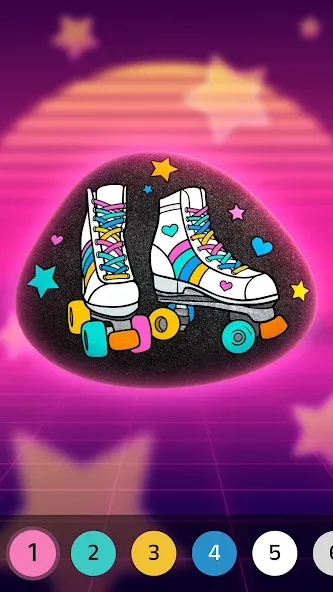 Rock Art - 3D Color by Number (Рок Арт) [МОД Unlocked] Screenshot 4