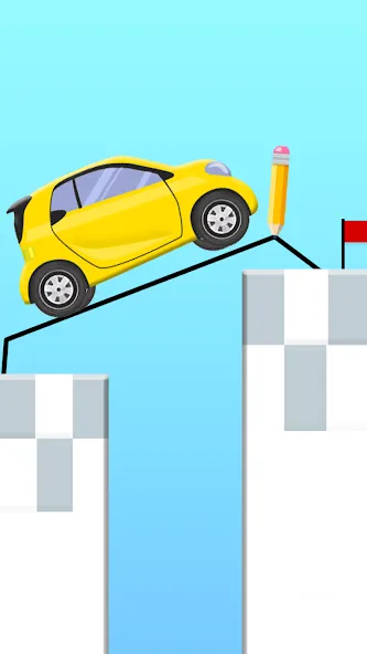 Draw 2 Bridge: Draw Save Car (Дроу 2 Бридж) [МОД Все открыто] Screenshot 2
