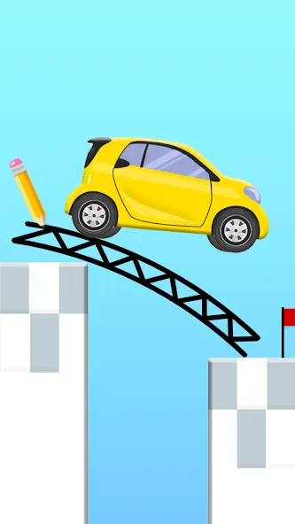 Draw 2 Bridge: Draw Save Car (Дроу 2 Бридж) [МОД Все открыто] Screenshot 5