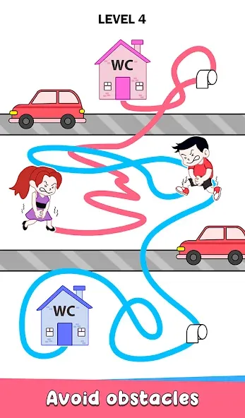 Toilet Rush Race: Draw Puzzle (Туалетная гонкаприпас) [МОД Mega Pack] Screenshot 4