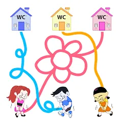 Взлом Toilet Rush Race: Draw Puzzle (Туалетная гонкаприпас)  [МОД Mega Pack]