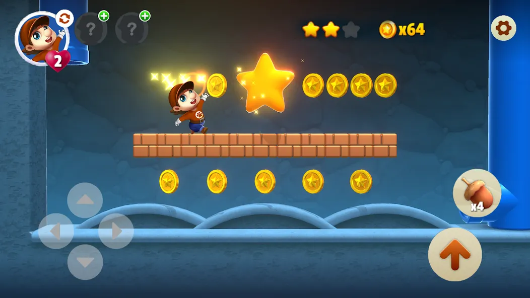 Super Run Adventure: Go Jungle (Супер Ран Ворлд) [МОД Бесконечные деньги] Screenshot 2