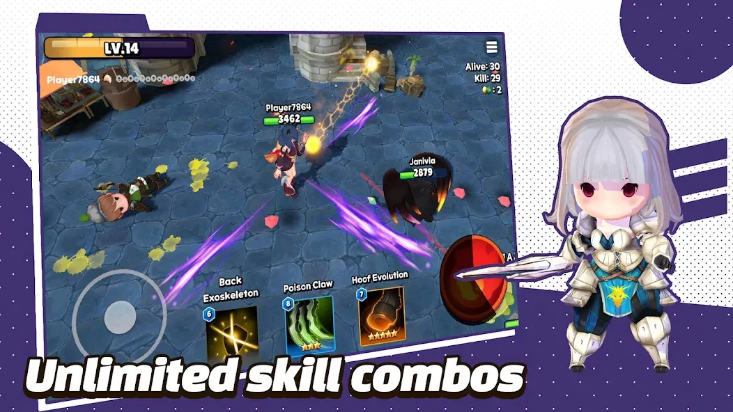 Magical Monster.io : Evolution [МОД Много денег] Screenshot 3