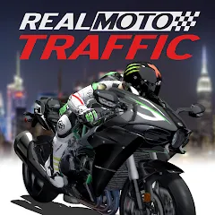 Взломанная Real Moto Traffic (Реал Мото Трафик)  [МОД Меню]