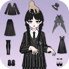 Скачать взломанную Vlinder Princess Dress up game  [МОД Много монет]