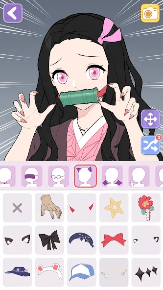 Vlinder Avatar Maker: dress up [МОД Mega Pack] Screenshot 3
