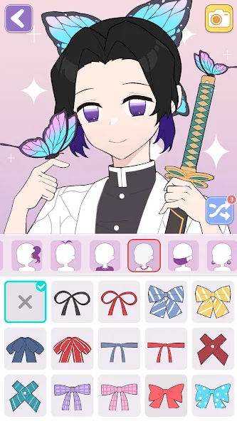 Vlinder Avatar Maker: dress up [МОД Mega Pack] Screenshot 4