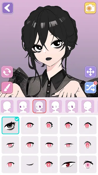 Vlinder Avatar Maker: dress up [МОД Mega Pack] Screenshot 5