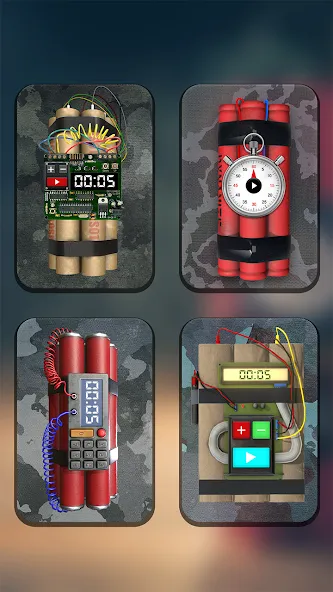 Time Bomb Broken Screen Prank (Тайм Бомб Брокен Скрин Пранк) [МОД Много монет] Screenshot 1