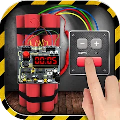 Скачать взломанную Time Bomb Broken Screen Prank (Тайм Бомб Брокен Скрин Пранк)  [МОД Много монет]