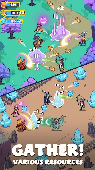 Dawn Heroes (Дон) [МОД Много денег] Screenshot 1