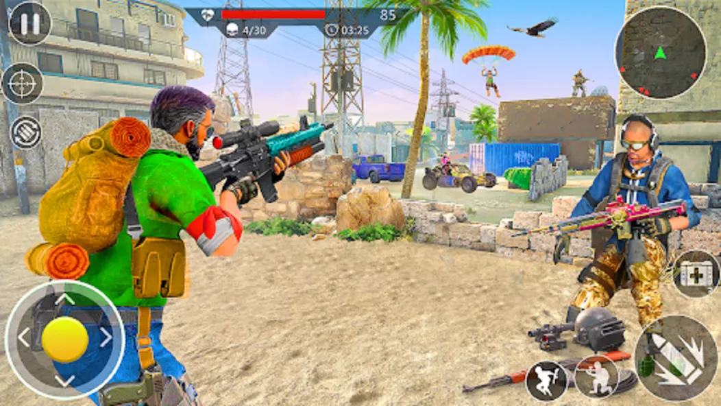 Elite Commando Shooting Games (Элитные игры стрельбы командос) [МОД Menu] Screenshot 5