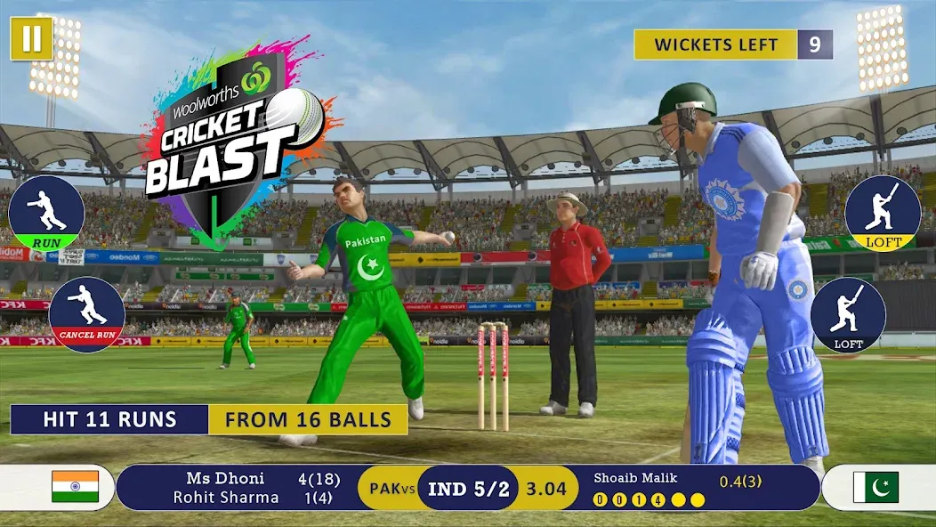 World Cricket Games Offline [МОД Mega Pack] Screenshot 2