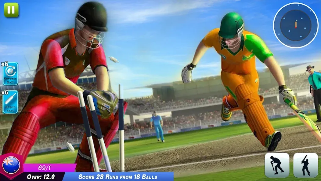 World Cricket Games Offline [МОД Mega Pack] Screenshot 4