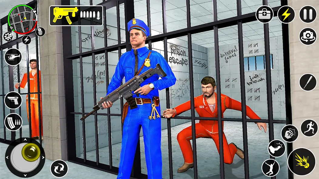 Grand Jailbreak Prison Escape (Гранд Побег из тюрьмы) [МОД Unlimited Money] Screenshot 5