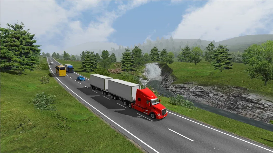 Universal Truck Simulator (Юниверсал Трак Симулятор) [МОД Mega Pack] Screenshot 3