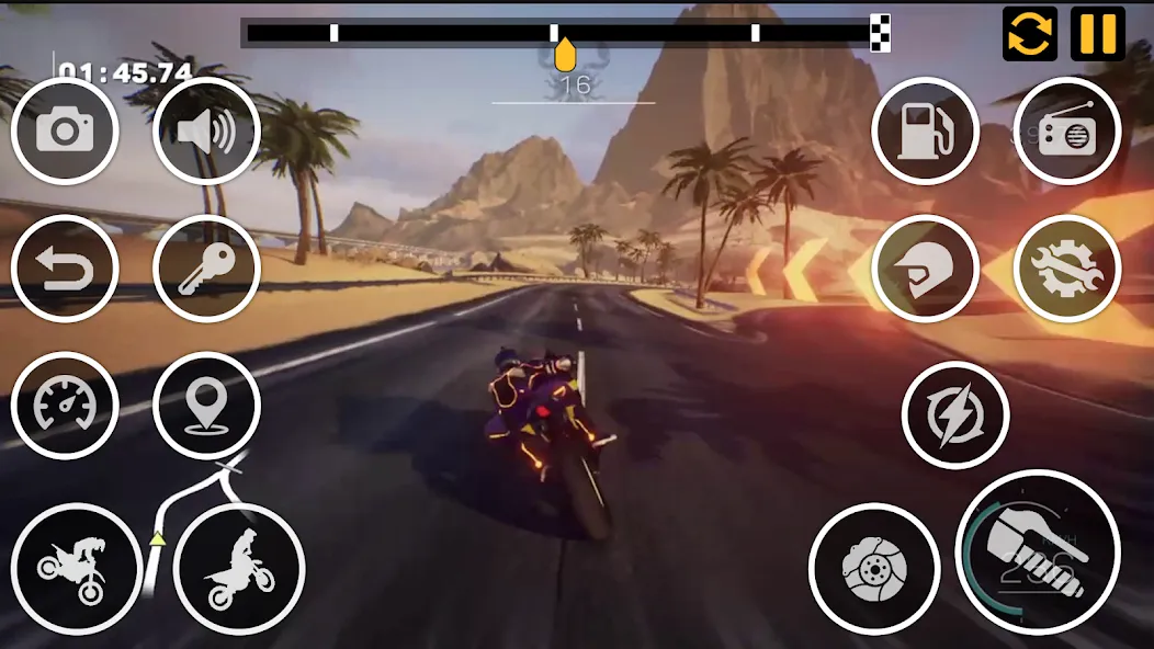 Bike Race Master: Bike Racing (Байк Рейс Мастер) [МОД Бесконечные деньги] Screenshot 4