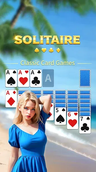 Solitaire Classic:Card Game (Солитер Классик) [МОД Меню] Screenshot 1