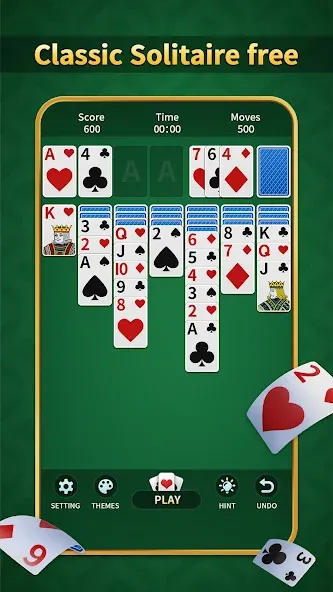 Solitaire Classic:Card Game (Солитер Классик) [МОД Меню] Screenshot 5