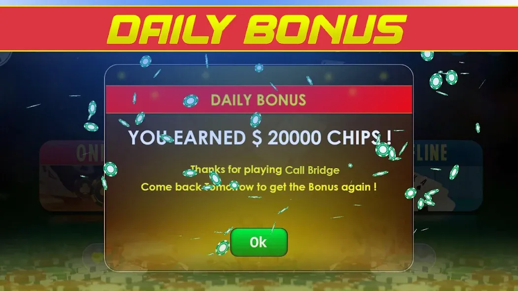 Call Bridge Card Game - Spades (Карточная игра Колл Бридж) [МОД Бесконечные монеты] Screenshot 4