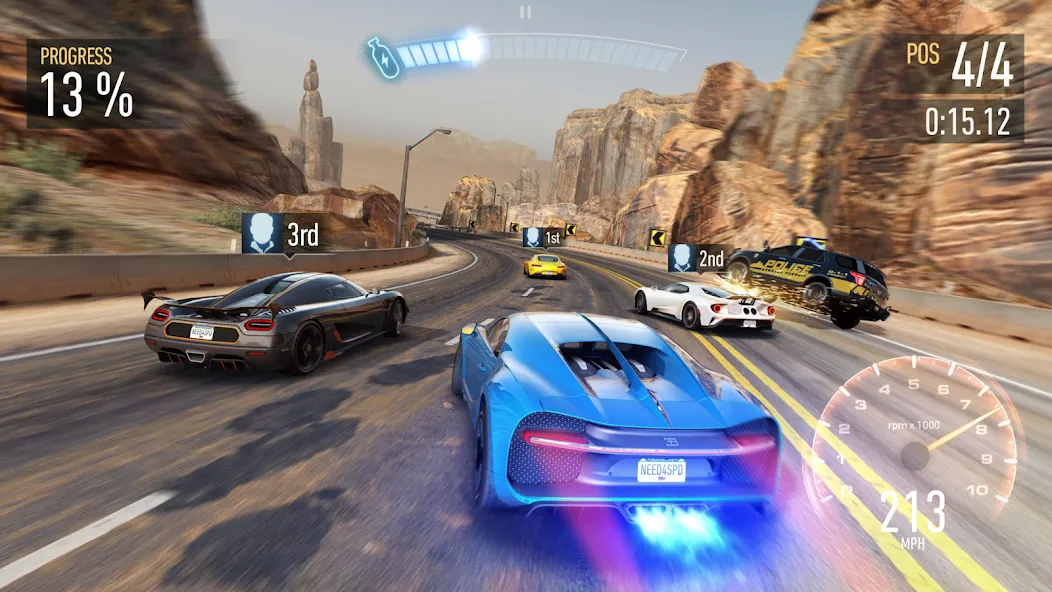 Need for Speed™ No Limits (Нид фор Спид) [МОД Mega Pack] Screenshot 2