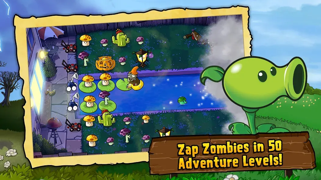 Plants vs. Zombies™ [МОД Все открыто] Screenshot 1