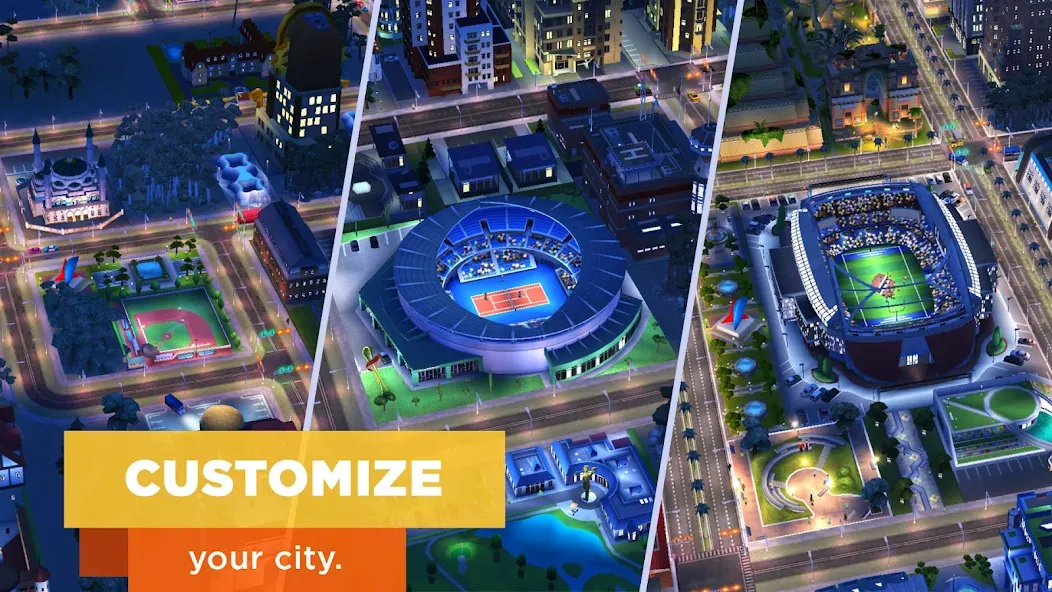 SimCity BuildIt (СимСити БилдИт) [МОД Бесконечные монеты] Screenshot 1