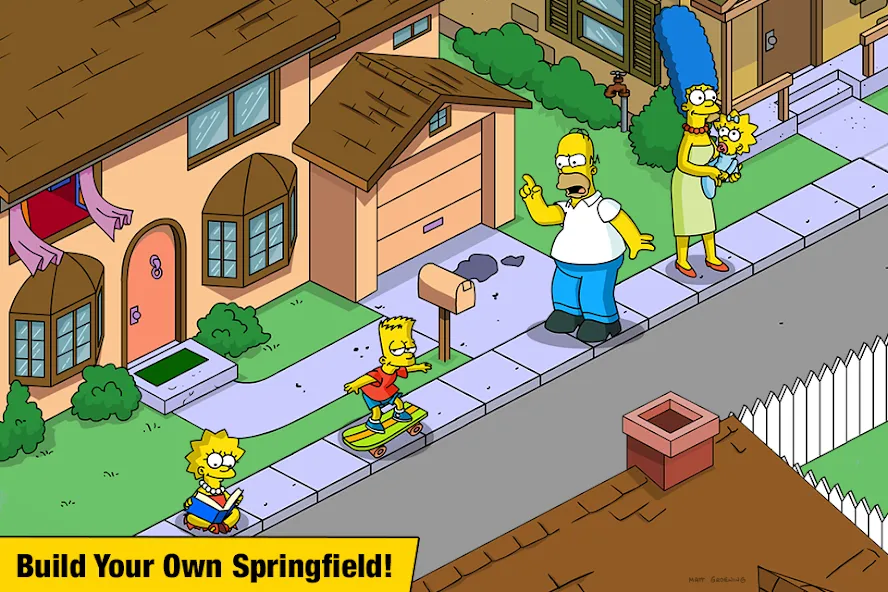 The Simpsons™: Tapped Out (Зе Симпсонс) [МОД Unlocked] Screenshot 1