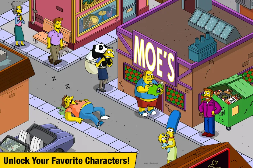 The Simpsons™: Tapped Out (Зе Симпсонс) [МОД Unlocked] Screenshot 2