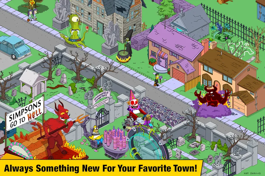 The Simpsons™: Tapped Out (Зе Симпсонс) [МОД Unlocked] Screenshot 4