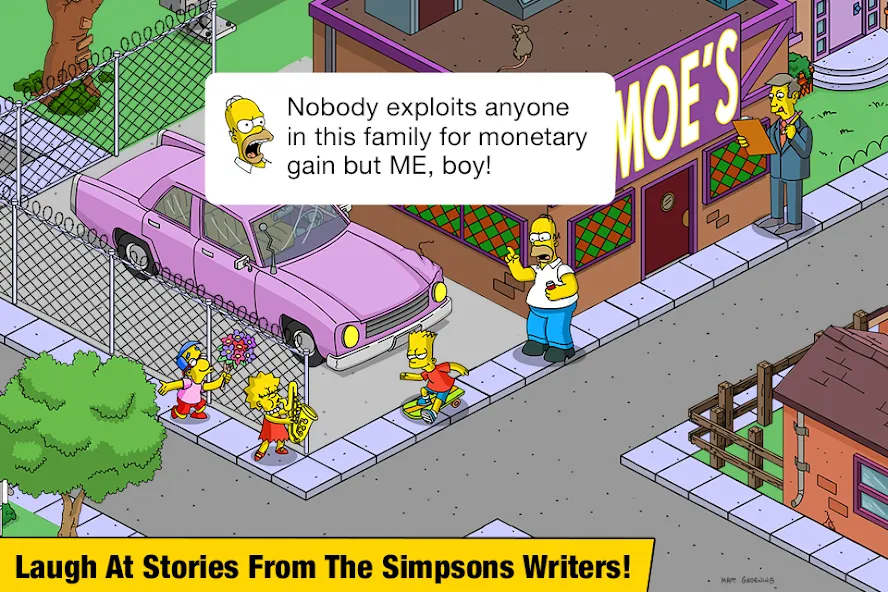 The Simpsons™: Tapped Out (Зе Симпсонс) [МОД Unlocked] Screenshot 5