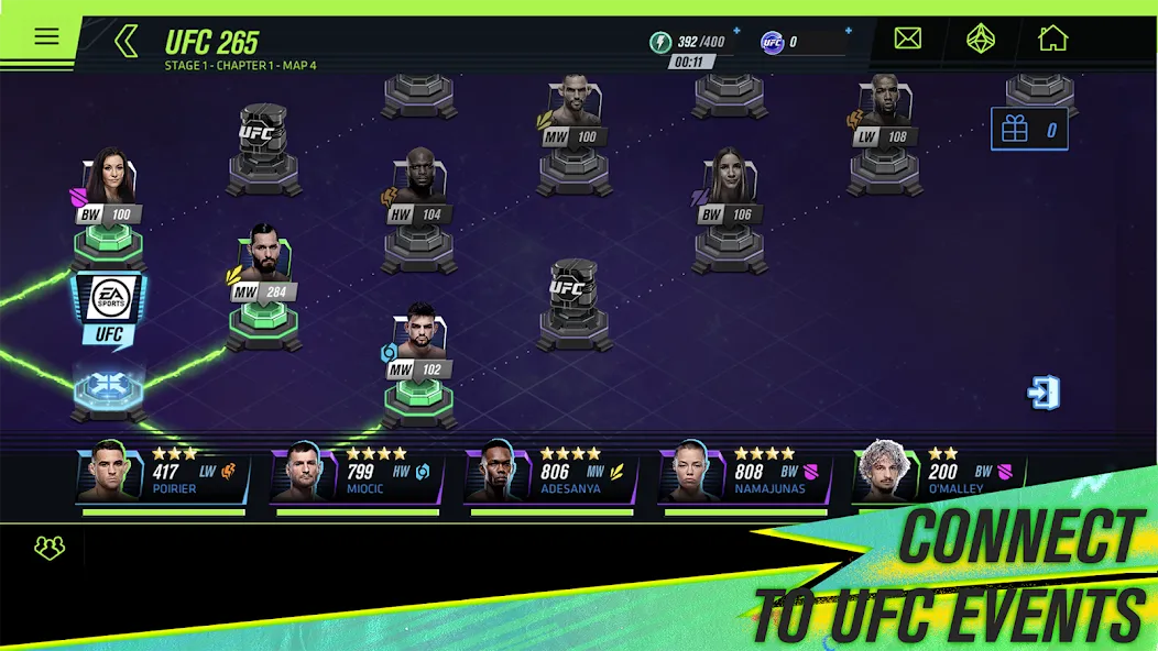 EA SPORTS™ UFC® Mobile 2 (ИА СПОРТС УФЦ 2) [МОД Бесконечные монеты] Screenshot 4