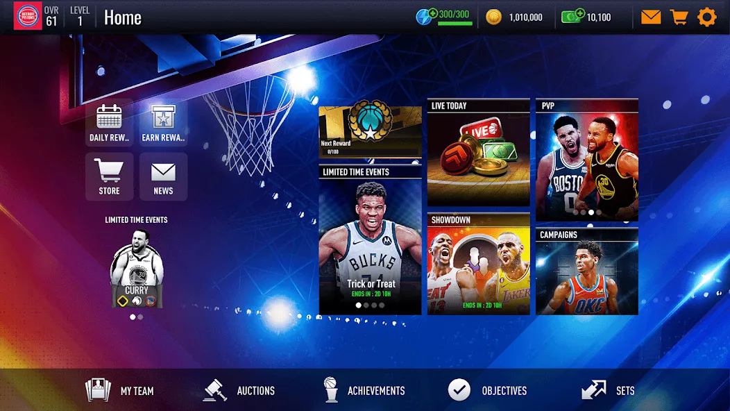NBA LIVE Mobile Basketball (НБА Лайв Мобайл) [МОД Mega Pack] Screenshot 3