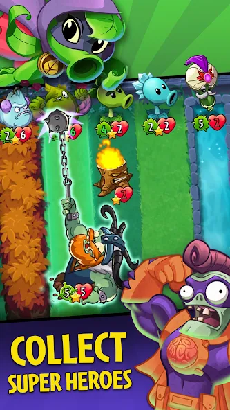 Plants vs. Zombies™ Heroes [МОД Много денег] Screenshot 1