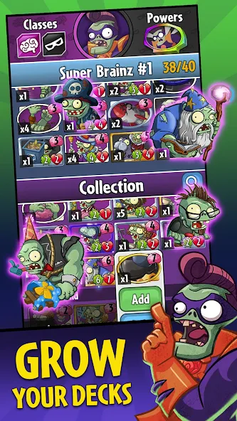 Plants vs. Zombies™ Heroes [МОД Много денег] Screenshot 2