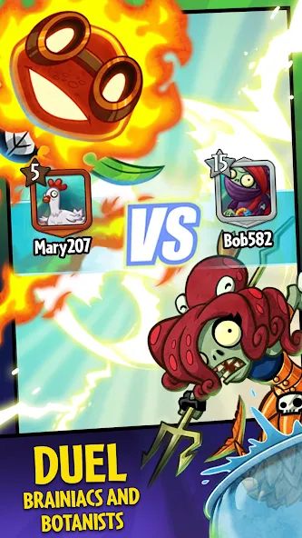 Plants vs. Zombies™ Heroes [МОД Много денег] Screenshot 3